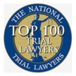 top 100 Trial Lawyers award