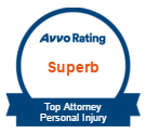 AVVO Rating Superb top attorney personal injury