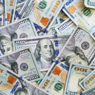 One hundred dollar bill One hundred dollar bill